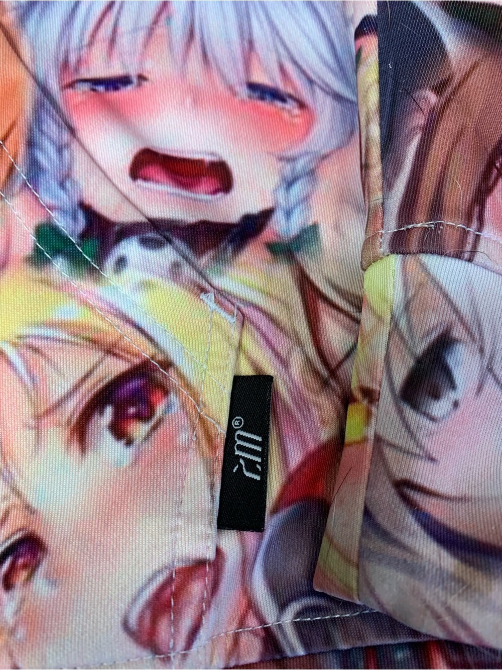 CD CLOTHES Anime Ahegao Collage Graphic Hoodie Sweatshirt Large - Picture 3 of 7